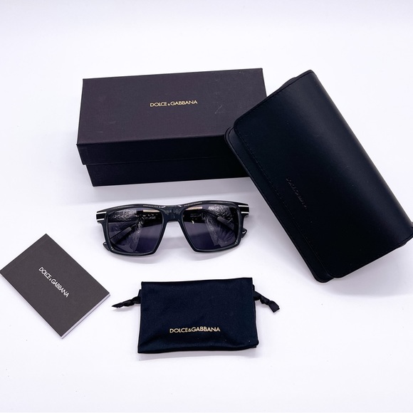 NEW DOLCE&GABBANA DG6160 3101/81 NEW POLARIZED SUNGLASSES D&G DG 6160 3101/81 - Picture 2 of 11